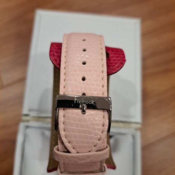Extremely rare FREELOOK discontinued pink women's watch - Picture 3 of 7